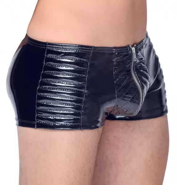 Black Level Vinyl M. Pants Biker S seksualios vyri&scaron;kos trumpikės &ndash; nuotrauka 3