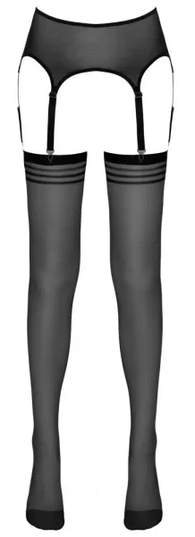 NO:XQSE Suspender Belt Black S/M Seksuali liemenėlė &ndash; nuotrauka 4