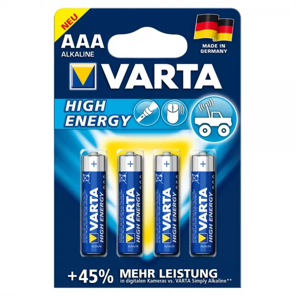 Varta Micro Batteries Pack of4 elementai &ndash; nuotrauka 2