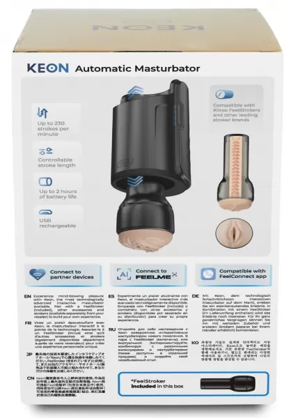 Kiiroo Keon WiFi Combo Set Vibruojantis masturbatorius &ndash; nuotrauka 17