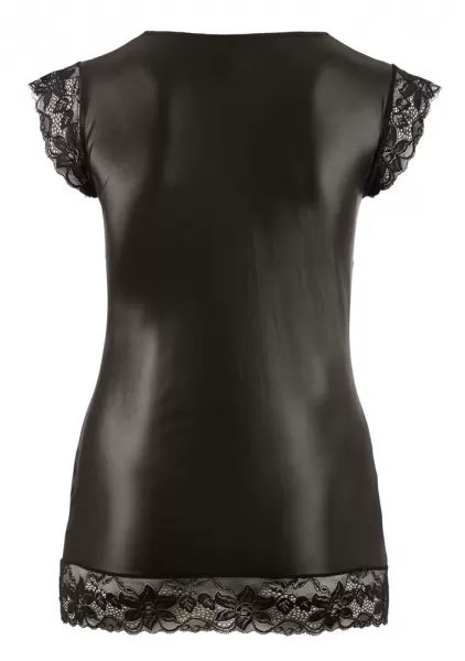 Cottelli curves Wet Look Dress 3XL Seksuali suknelė &ndash; nuotrauka 6