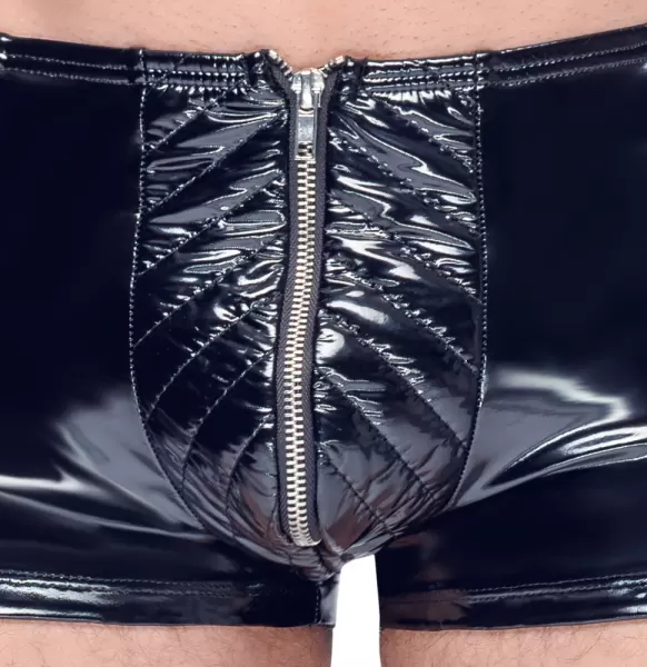 Black Level Vinyl M. Pants Biker S seksualios vyri&scaron;kos trumpikės &ndash; nuotrauka 6