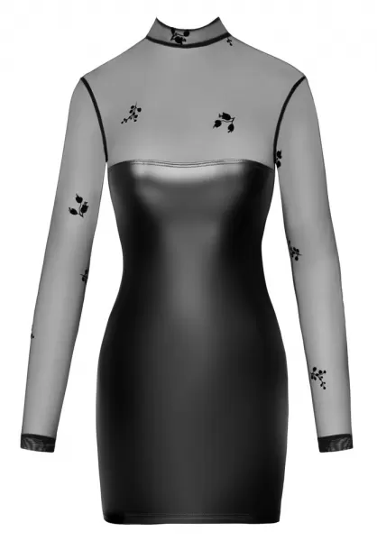 Noir Dress Flock xl Seksuali suknelė &ndash; nuotrauka 5