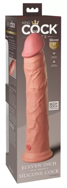 King Cock Elite kce 11 Dual Density Cock Light realisti&scaron;kas dildo &ndash; nuotrauka 5