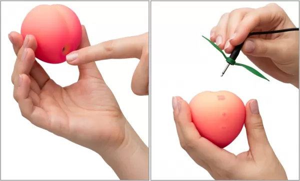 Romp Pink Peach Vibratorius &ndash; nuotrauka 7