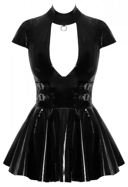 Black Level Vinyl Dress Ring xl Seksuali lateksinė apranga &ndash; nuotrauka 8