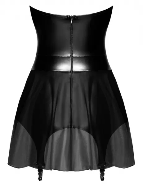Noir Dress Suspenders L Seksuali suknelė &ndash; nuotrauka 5