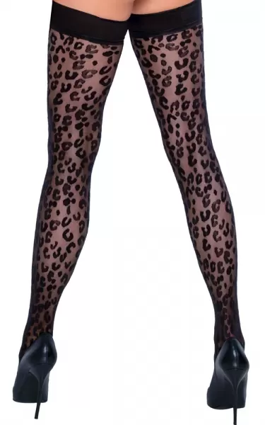 Cottelli legwear Hold up stockings leo 5 Prisegamos kojinės &ndash; nuotrauka 5