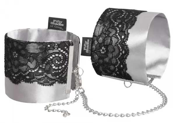 Fifty Shades of Grey fsog Play Nice Satin & Lace Wr pančiai, virvė, antrankiai &ndash; nuotrauka 2
