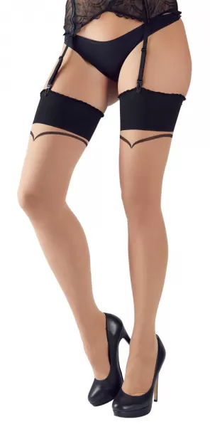 Cottelli legwear Stockings Seam 5 Prisegamos kojinės &ndash; nuotrauka 4