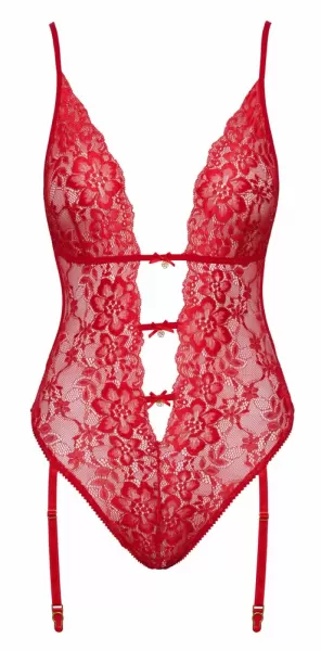Kissable Body red L/XL glaustinukė &ndash; nuotrauka 6