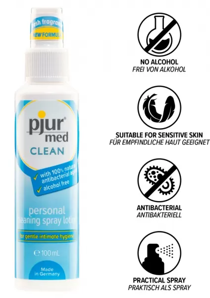 Pjur Med clean Spray 100 ml Žaislų valiklis &ndash; nuotrauka 2