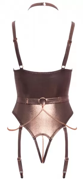 Abierta Fina Shelf Bra Body brownish L glaustinukė &ndash; nuotrauka 9