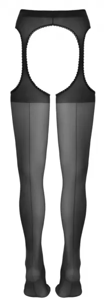 Cottelli legwear Suspender Stockings black 5 Prisegamos kojinės &ndash; nuotrauka 7
