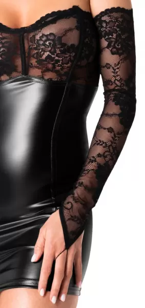 Noir Dress Arm Gauntlets S Seksuali suknelė &ndash; nuotrauka 5