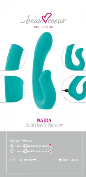 Beau coeur Naira Dual Vibrator Vibratorius &ndash; nuotrauka 10