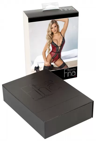 Abierta Fina Body red/black L glaustinukė &ndash; nuotrauka 10