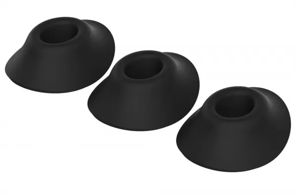 Womanizer Wom. Next Heads Black S Sekso žaislo priedas &ndash; nuotrauka 2