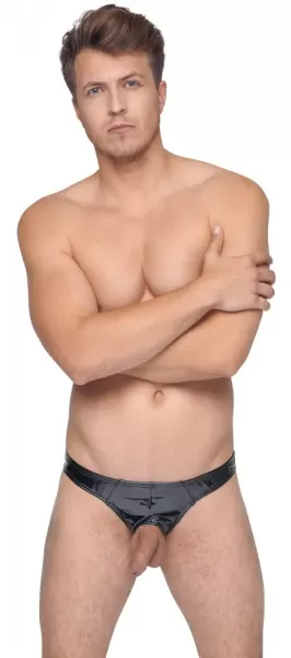 Black Level Vinyl M. Briefs Showm. S vyri&scaron;ka lateksinė apranga &ndash; nuotrauka 4