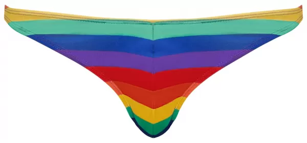 Svenjoyment Men's Thong Rainbow 2XL vyri&scaron;ki stringai &ndash; nuotrauka 4