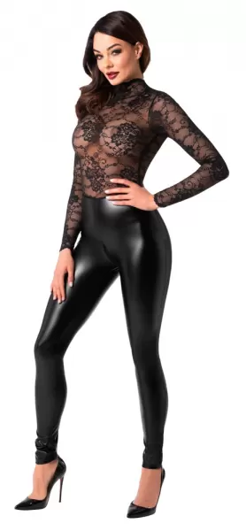 Noir Jumpsuit Lace M glaustinukė &ndash; nuotrauka 3