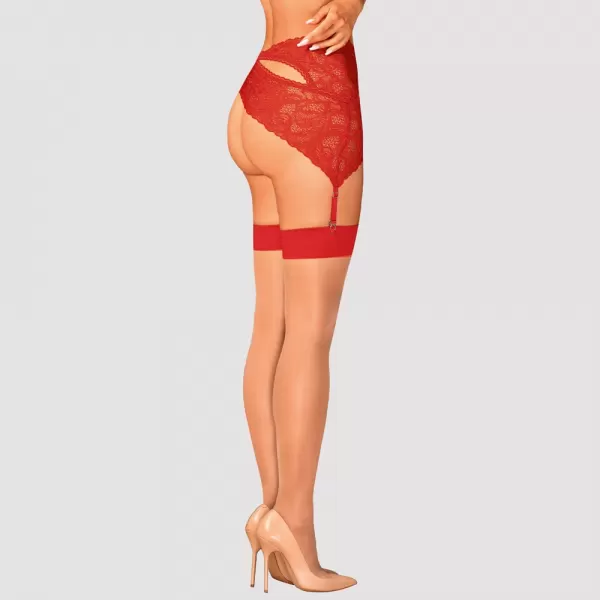 Obsessive obs Stockings L/XL Prisegamos kojinės &ndash; nuotrauka 2