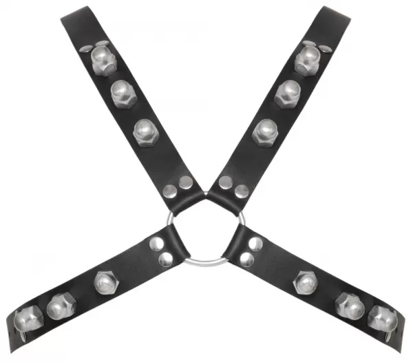 Zado Leather Chest Harness vyri&scaron;ka lateksinė apranga &ndash; nuotrauka 6