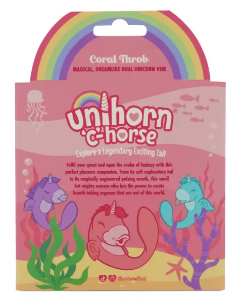Unihorn C-Horse Coral Throb Vibratorius &ndash; nuotrauka 10
