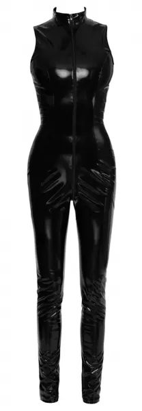 Black Level Vinyl jumpsuit M Seksuali lateksinė apranga &ndash; nuotrauka 6