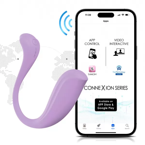 Svakom Phoenix Neo 2 Pastel Lilac Vibruojantis kiau&scaron;inėlis &ndash; nuotrauka 7
