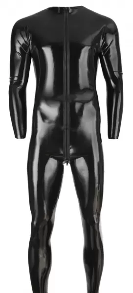 Late X Men's Latex Jumpsuit S vyri&scaron;ka lateksinė apranga &ndash; nuotrauka 3