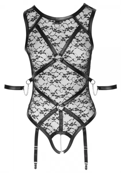 Bondage Body black M glaustinukė &ndash; nuotrauka 4