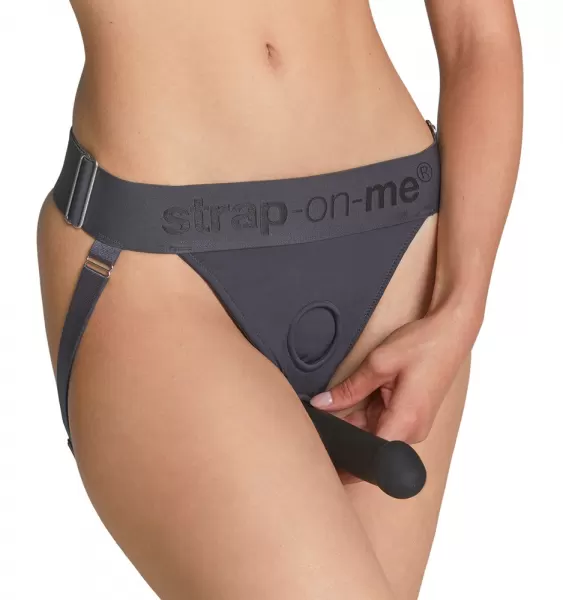 Strap-On-Me Harness Lingerie One Size Grey Strap-on dildo &ndash; nuotrauka 2