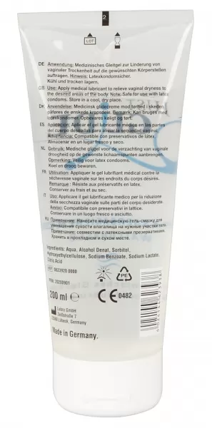 Just Glide Water-based200 ml lubrikantas vandens pagrindu &ndash; nuotrauka 2