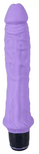 Vibra Lotus Classic Silicone Vibe purple tikrovi&scaron;kas vibratorius &ndash; nuotrauka 3