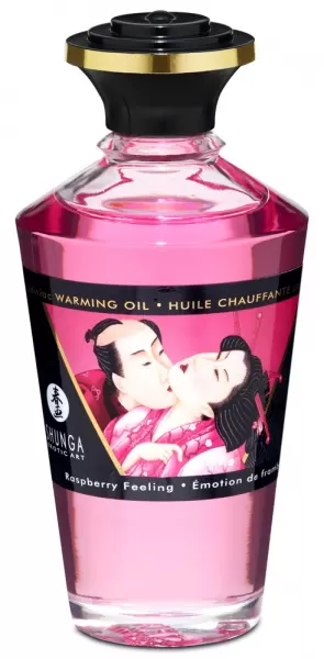Shunga Oil Raspberry Feel 100 masažo aliejus &ndash; nuotrauka 2