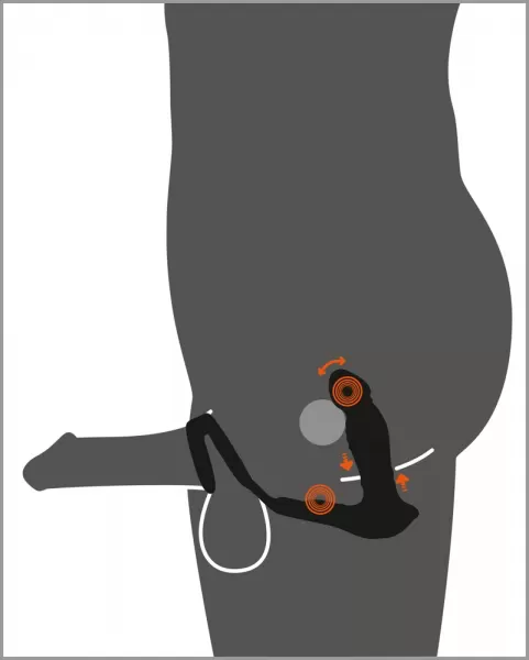 Rebel rc Vibrating Prostate Plug Nod Prostatos masažuoklis &ndash; nuotrauka 15