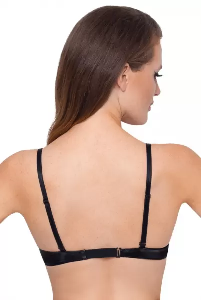 Black Level Vinyl Bra black 80C Seksuali lateksinė apranga &ndash; nuotrauka 5