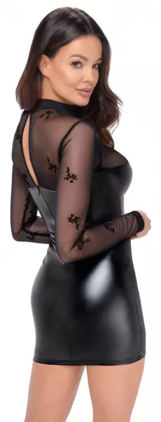 Noir Dress Flock xl Seksuali suknelė &ndash; nuotrauka 3