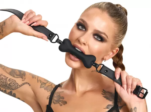 Bad Kitty Gag Dog Bone burnos kai&scaron;tis &ndash; nuotrauka 2
