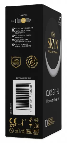 Skyn Close Feel pack of 10 Prezervatyvai &ndash; nuotrauka 2