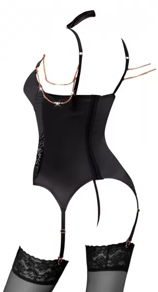Abierta Fina Basque 85C/XL Seksuali liemenėlė &ndash; nuotrauka 8