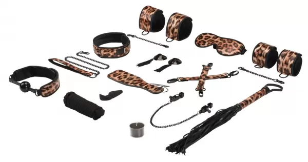 Liebe Seele ls Leopard Print pančiai, virvė, antrankiai &ndash; nuotrauka 2