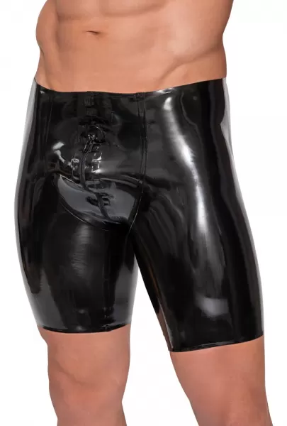 Late X Men's Latex Pants Zip M vyri&scaron;ka lateksinė apranga &ndash; nuotrauka 3