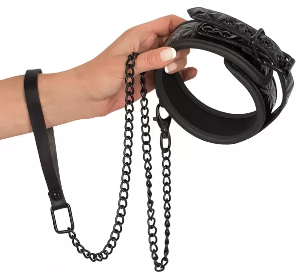 Bad Kitty Collar with Leash antkaklis/pavadėlis &ndash; nuotrauka 3