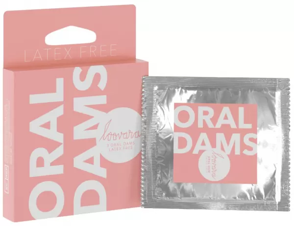 Loovara Oral Dams Pack of 3 prekė suaugusiems &ndash; nuotrauka 3