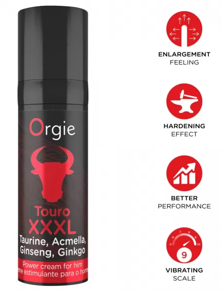 Orgie Touro xxxl 15 ml masažo priemonės &ndash; nuotrauka 5