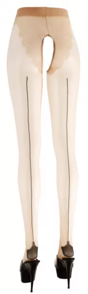 Cottelli legwear Tights Skin-coloured 4 Prisegamos kojinės &ndash; nuotrauka 5