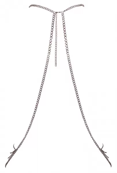 Cottelli accessoires Body Chain silver Seksuali juvelyrika &ndash; nuotrauka 8