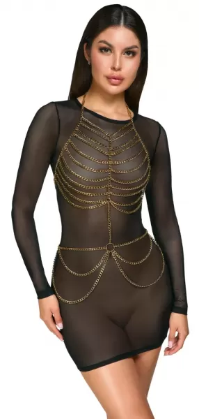 Cottelli accessoires Body Chain Gold Seksuali juvelyrika &ndash; nuotrauka 3